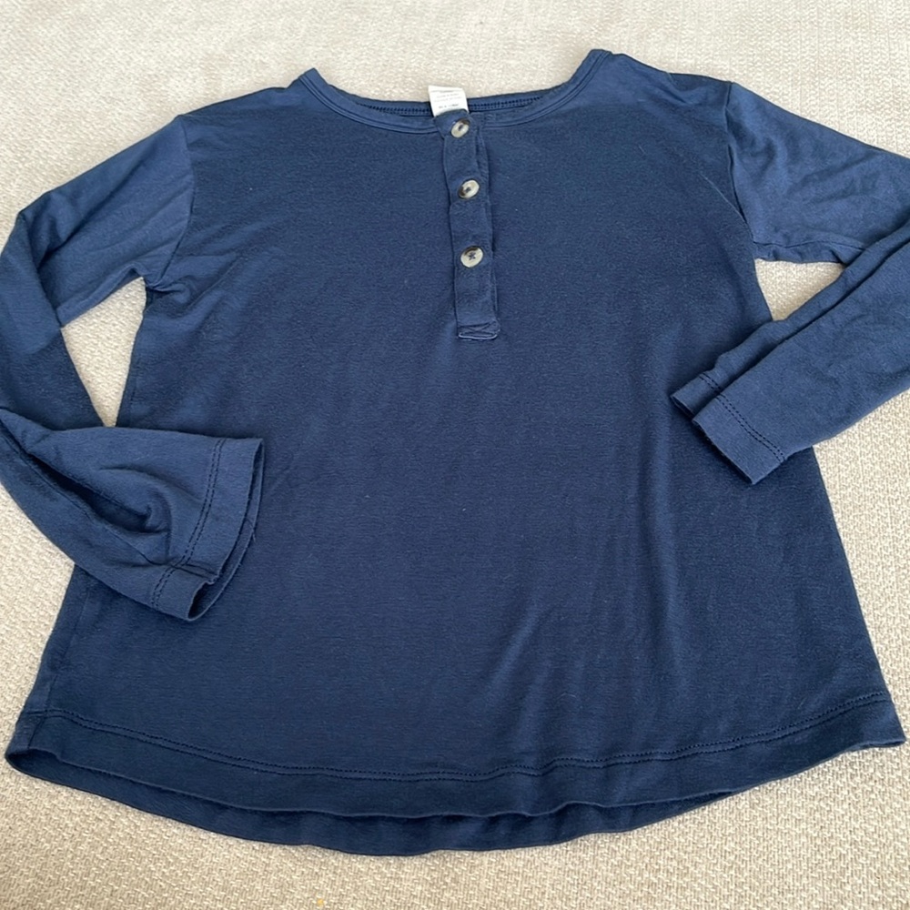 Kate Quinn Boys Henley Bamboo Size 7yr